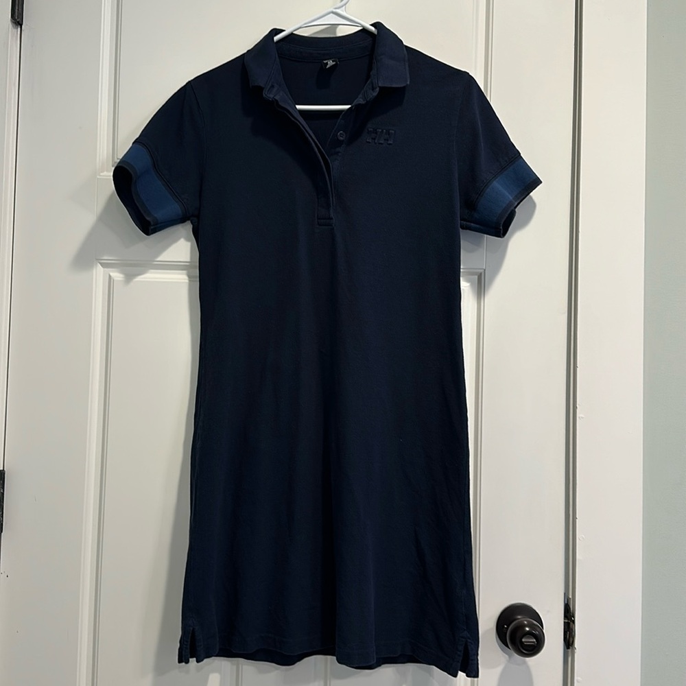 Helly Hansen Navy Polo Dress - Medium